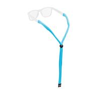Chums Original Cotton Retainer - Unisex Eyewear Keeper for Sunglasses & Glasses - Adjustable Fit Washable & Made in USA (Standard-End EV Blue) One
