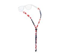Chums Original LTD Polyester Standard End Eyewear Retainer, USA Flag, Standard