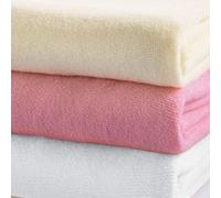 Chums Stretch Terry Fitted Sheets in Ecru | Size: Double Chums Ecru Double