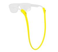Chums Switchback Safety Eyewear Retainer - Lightweight & UV Resistant Silicone Sunglasses Strap for Men & Women - Citrus