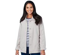 Chums Ladies Blouson Style Lightweight Jacket Coat With Piping Beige 16