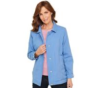 Chums Ladies Blouson Style Lightweight Jacket Coat With Piping Blue 18