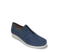 Chums Ladies Dr Keller Zip Front E Fit Leisure Shoe Navy 6 UK