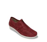 Chums Ladies Dr Keller Zip Front E Fit Leisure Shoe Plum 8 UK