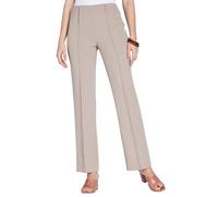 Fully Elasticated Figure Flattering Comfort Trouser Chums Off White 10XS