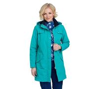 Fleece Lined Waterproof Fabric Jacket 36 Inches Chums Green 18