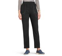 Chums Women's Fleece Trousers with Stretch Waist & Zip Up Pockets in Black | Size: 20-22R Chums Black 20-22R