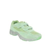 Chums Ladies EE Wide Fit Touch and Close TrainerCushioned Ankle & Outdoor Sole Tread Green 5