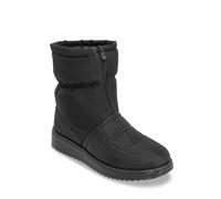 Chums Women's Wide Fit Water resistant Fabric Front Zip Boot in Black | Size: 6 Chums Black 6