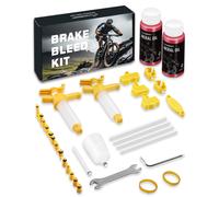 CHUMXINY Brake Bleed Kit for SHIMANO, TEKTRO, TRP Hydraulic Disc Brakes.Mountain Bike Brake Bleed Kit Includes Transparent Funnel, 120ML Mineral Oil