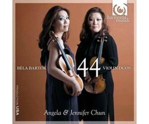 CHUN - BARTOK 44 DUOS FOR 2 VIOLINS - CD - G3z
