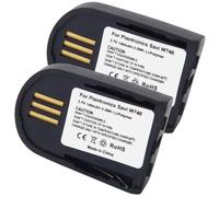 CHUNCAIL 2 x Battery Compatible with Plantronics Savi 86507-01, W440, W740, W440-M, Wireless Headset Headphones (140 mAh, 3.7 V, Li-Polymer) Replacement for 204755-01