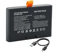 CHUNCAIL 21.6 V 5000 mAh 600 Battery with USB-C for JBL Partybox Stage 520/720