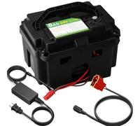 CHUNCAIL 24V 8Ah Lithium-Ion Replacement Battery for Children's Vehicles, Compatible with BRP CAN-AM Maverick X3, Land Rover, Mercedes-Benz G63, with Adapter and Charger