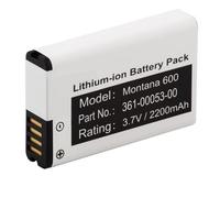 CHUNCAIL Battery Compatible with Garmin Alpha 100 Handheld, Monterra, Montana 600, 600T, 600T Camo, 650, 650T. Replaces 010-11599-00, 010-11654-03, 361-00053-00, Li-Ion 2200 mAh