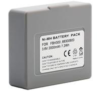 CHUNCAIL Battery for Hetronic Mini 68300600 68300900 68300940 FBH300 NI-MH 3.6V Typical 2000mAh Battery
