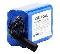 CHUNCAIL DC12V Rechargeable 6000mAh Lithium-Ion Battery, Suitable for Wireless Cameras, Cameras, MP3 Players, Electronic Keyboards etc.