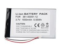 CHUNCAIL Li-Ion Battery, 3.7 V, 1500 mAh, Replacement for Garmin 361-00051-12 GPS Navigation