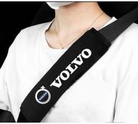 CHUNFANG 2Pcs Car Seat Belt Pads for Volvo C30 2008-2013, Strap Covers with Magic Prevent Strap Irritation Multifunctional Car Seat Belt Shoulder Pad