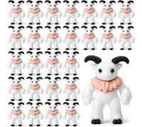 Chunful 25 Pcs Mini Sheepsquatch Monster Figurines | Tiny Sheepsquatch Cryptid Decor Small Horror Statue for Cake Desktop Decor Birthday Gift Hide and S ryptid Lovers Collect