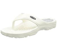 chung he unisex Zori Zehentrenner, Weiss Grau, 41/42 EU (L)