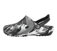 Chung Shi Unisex Dux Clogs, Black/Grey/White, 11 UK