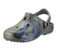 Chung Shi Unisex Dux Clogs, Khaki/Navy/Black, 8 UK