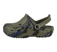 chung shi Unisex Kinder DUX Kids Clogs, Khaki/Navy/Schwarz, 22/23 EU (150 mm)