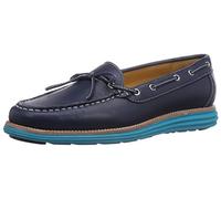 chung shi Women's Sensomo IV Loafer, Navy/Türkis, 38 EU