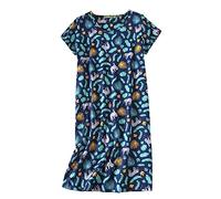 CHUNG Women Nighties Short Sleeve Above Knee Soft Cotton Nightdress Ladies loose Cute Animal Floral Print Summer Loungwear Sleepwear,88-LittleSloth,XL(24-26)
