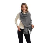 CHUNG Women pashmina shawls and wraps Long Scarf Wedding Gifts,Grey