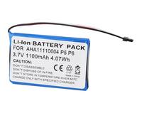 Chungailps replacement battery AHA11110004, P5, P6. Replacement battery for Tomtom Go510 (2013), Go520 (2016), GO930, Pro 7250 truck navigation device (1100 mAh, 3.7 V, lithium-ion)