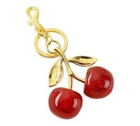 ChungLong0593 Cute Cherry Charms Keychain Y2K Fruit Key Ring for Women for Car Keys Holder Bag Purse, Style J, Medium