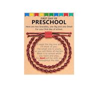 ChungLong0593 Dinosaur Heart Charm Bracelet Set, Mommy and Me Matching Braided Bracelets Jewelry Gift for Women Men, One Size, Wood, no gemstone