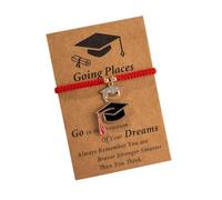 ChungLong0593 Graduation Bracelet Brocch Class of 2025 Unique Cap Bracelet Pin for Best Friends College Graduation Jewelry for Women Daughter Graduation Jewelry, M, no gemstone