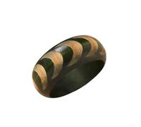 ChungLong0593 Handmade Vintage Carved Wooden Bangle Bracelet for Women, Ethnic Boho Wide Cuff with Floral/Geometric/Traditional Patterns, Natural Wood Statement Jewelry, One Size, Wood, no gemstone