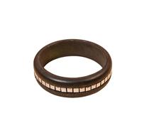 ChungLong0593 Handmade Vintage Carved Wooden Bangle Bracelet for Women, Ethnic Boho Wide Cuff with Floral/Geometric/Traditional Patterns, Natural Wood Statement Jewelry, One Size, Wood, no gemstone