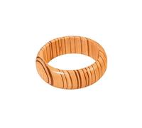 ChungLong0593 Handmade Vintage Carved Wooden Bangle Bracelet for Women, Ethnic Boho Wide Cuff with Floral/Geometric/Traditional Patterns, Natural Wood Statement Jewelry, One Size, Wood, no gemstone