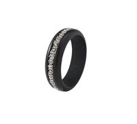 ChungLong0593 Wooden Bangle Bracelet for Women - Crystal Rhinestone Inlaid Chunky Wood Bracelet, Boho Vintage Stackable Jewelry for Daily Wear