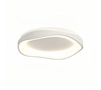CHUNGYANG European Style Ceiling Light, LED Smart Lighting, Warm and Simple Bedroom Ceiling Lamp, Flat Modern Round Close to Ceiling Lights Fixtures, for Living Room, Kitchen Island, Office, Hallway