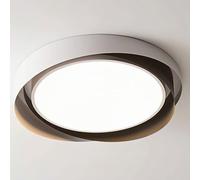 CHUNGYANG Italian Minimalist LED Ceiling Light, Bedroom and Study Flat Ceiling Lighting Fixtures, Simple Creative Round Ceiling Lamp, Modern Designer Living Room Saving Ceiling Lights, for Hallway