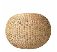 CHUNGYANG Nordic Design Pendant Lamp Creative Rattan Living Room And Dining Room Chandelier Vintage Hand-woven Rattan Ball Lampshade Bedside Tea Room Hanging Lighting Fixture For Kitchen Dining Table