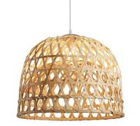 CHUNGYANG Restaurant Pendant Lights Hand-Woven Bamboo Rattan Hanging Pendant Lighting Southeast Asia Hallway Nursery Chandeliers with Adjustable Suspension Line Japanese-Style Home Lighting Fixture