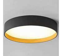 CHUNGYANG Simple Bedroom Ceiling Light, Modern LED Saving Ceiling Lamp, Home Study and Dining Room Flat Ceiling Lighting, Flat Round Close to Ceiling Lights Fixtures, for Living Room, Office, Hallway