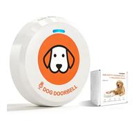 ChunHee Dog Bells Toilet Training Recordable Touch-Activated Dog Doorbell, Adjustable Volume - Toilet & Outside Training Bell for Puppy or Senior Dogs(2 AAA Batteries Included)