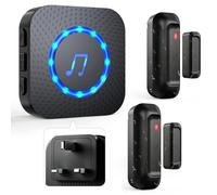 ChunHee Door Alarms when Opened,Waterproof Door Sensor for Home/Shop