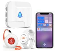 ChunHee Personal Alarms for Elderly Linked to Phone Multiple People Share