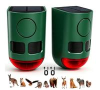 ChunHee Solar Motion Sensor Alarm Outdoor Dog Barking Alarm 4 Mode