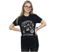 Chunk Jerk Alert Cotton Boyfriend T-Shirt The Goonies Black L