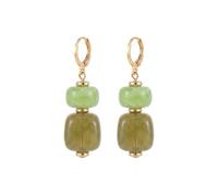 Chunky Acrylic Beaded Earrings for Women Summer Beach Jewelry, L, Resin, No Gemstone